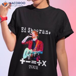 ed sheeran concert shirt tshirt 1