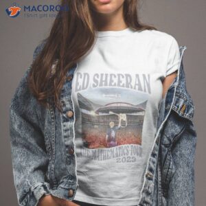 ed sheeran the mathematics tour 2023 shirt tshirt 2