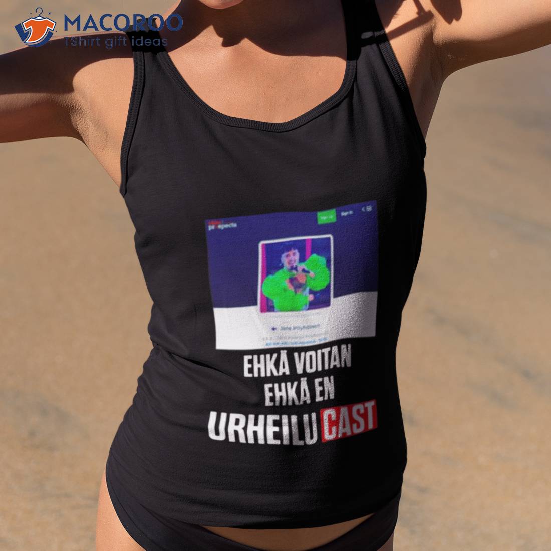 Ehk Voitan Ehk En Urheilucasshirt Ehk Voitan Ehk En Urheilucasshirt