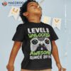 Eight 8yr Bday Son Boy Funny Gamer 8th 8 Year Old Birthday Shirt