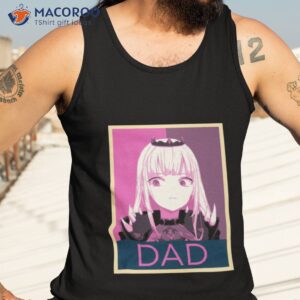 en calliope mori dad posterized hololive shirt tank top 3