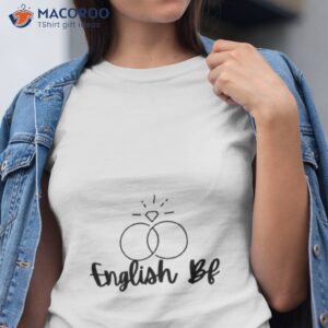 English Bf Black Texshirt