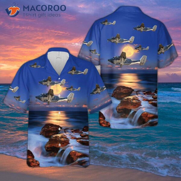 Estonian Air Force Pzl-mielec M-28 Skytruck Hawaiian Shirt