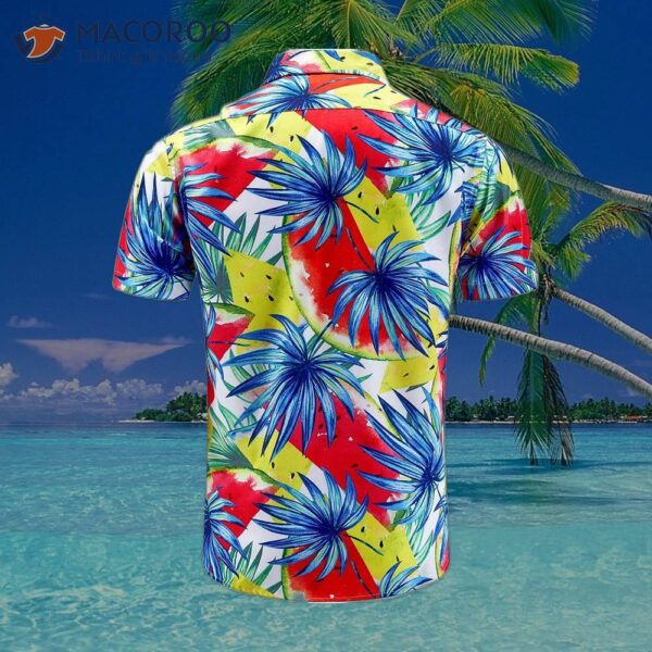 Euow Men’s Hawaiian Shirt Summer Beach Dress