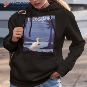 everglades national park egret vintage shirt hoodie 3