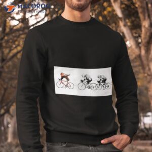 ewok bicycle chase unisex t shirt sweatshirt