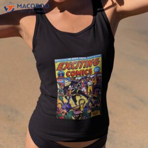 exciting comics the black terror shirt tank top 2