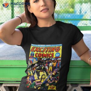 exciting comics the black terror shirt tshirt 1