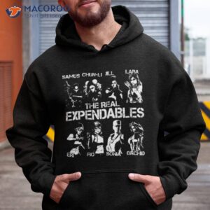 expendables videogames females shirt hoodie