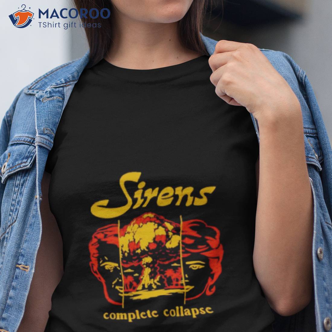 Face Sirens Complete Collaps Shirt Face Sirens Complete Collaps Shirt