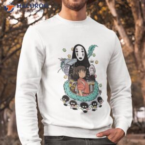 faceless spirited away anime studio ghibli shirt sweatshirt