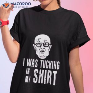 Fanart Rudy Giuliani Tucking In His Shirt Rudy Giuliani Shirt