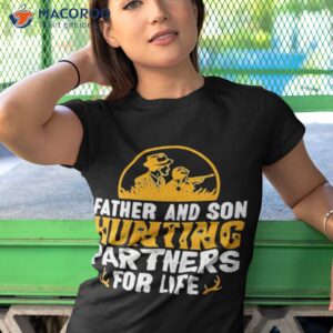 Father And Son Hunting Partners For Life Shirt 3 father and son hunting partners for life shirt tshirt 1