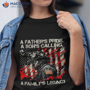 Father’s Pride Son’s Calling Family’s Legacy Firefighter Shirt