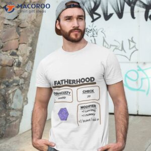 fatherhood roleplaying gamer fathers day unisex t shirt tshirt 3