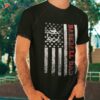 Fathers Day Baseball Dad American Flag Patriotic Proud S Shirt