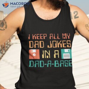 fathers day gift dad a base funny joke gifts for shirt tank top 3