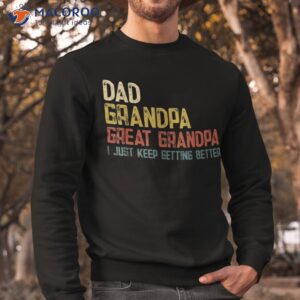 fathers day gift from grandkids dad grandpa great shirt sweatshirt