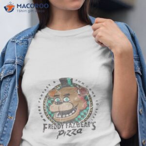 fazbears pizza 1983 distressed five nights at freddys shirt tshirt