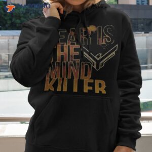 fear is the mind killer quote dune movie shirt hoodie 2 1