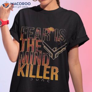 fear is the mind killer quote dune movie shirt tshirt 1