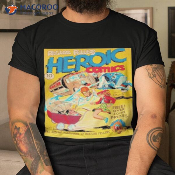 Fellers Heroic 90s Comic Shirt