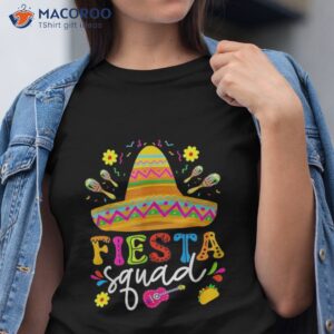 fiesta squad cinco de mayo mexican party family group shirt tshirt