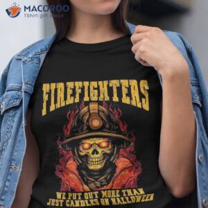Firefighter Halloween Fireman Party Firefighting Shirt