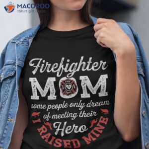 Firefighter Mom Firewoman Proud Moms Mother’s Day Vintage Shirt
