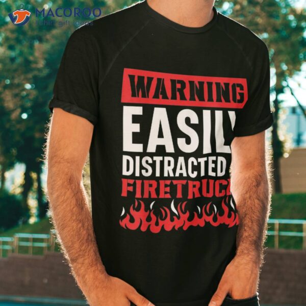 Fireman Fire Rescue Firefighter Firefighting Firetruck Shirt