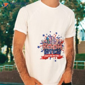 Fireworks 4th Of July Boom Bitch Get Out The Way Vintage Shirt