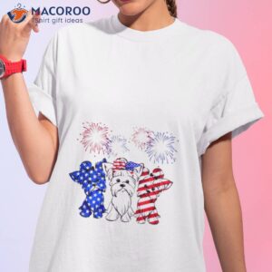 fireworks dog american firework pitbull dog shirt tshirt 1