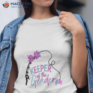 fishing keeper of the gender unique pregnancy shirt tshirt