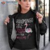 Flamingo Grandmingo Like A Normal Grandma Floral Mothers Day Shirt