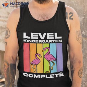 Flamingo Level Kindergarten - First Day Of Shirt 3 flamingo level kindergarten first day of shirt tank top