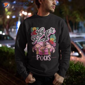 flamingo our flock rocks shirt sweatshirt