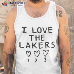 flea i love the lakers shirt tank top