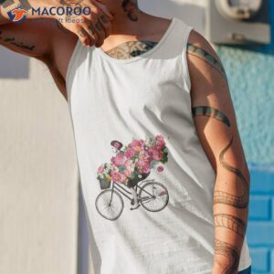 floral bicycle shirt tank top 1 1