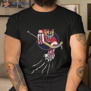 florida hockey player goalie beast ice panther cat cougar t shirt tshirt