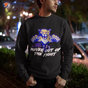 florida panthers 2023 playoff never out of the shirt sweatshirt