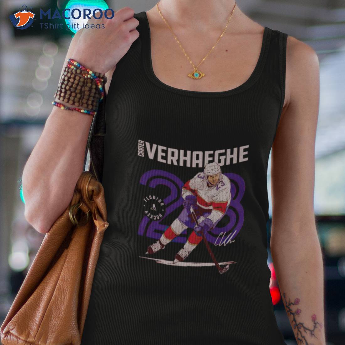 Florida Panthers Carter Verhaeghe Inline Signature Shirt Florida Panthers Carter Verhaeghe Inline Signature Shirt