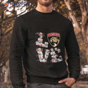 florida panthers players love signatures shirt sweatshirt