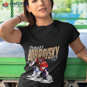 florida panthers sergei bobrovsky chisel signature shirt tshirt 1