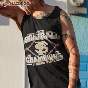 florida state seminoles 2023 acc softball regular season champions shirt tank top 1