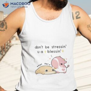 fluffnestart dont be stressin you a blessin shirt tank top 3 1