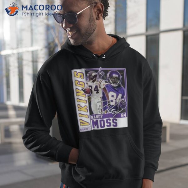 Fooball Legend Signature Vintage Retro 80s Randy Moss Shirt