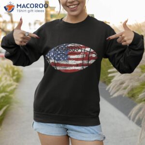 football usa american flag vintage gift shirt sweatshirt