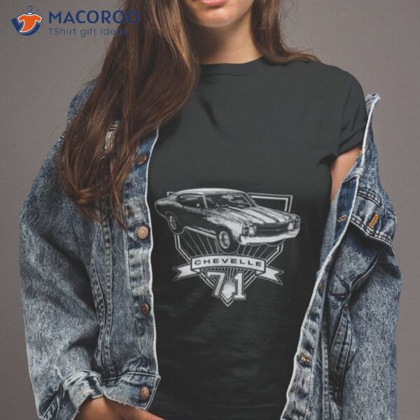 For Car Lovers 1971 Chevelle Shirt