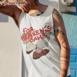 for heavens sake good omens shirt tank top 1