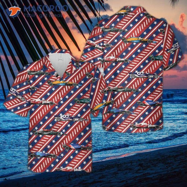 Formula One Teams 2021, Fourth Of July Hawaiian Shirt